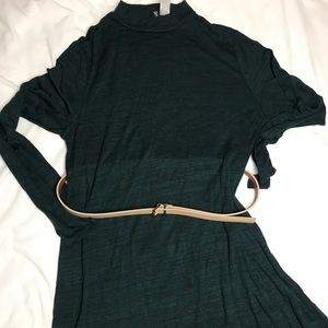 Green Sweater Dress